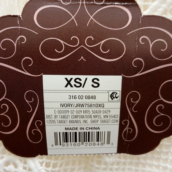 NWT Knox Rose Lace Blouse with Angel Sleeves in size XS/S - Picture 9 of 12